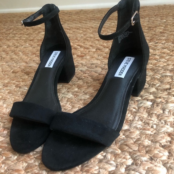 New: Steve Madden Irenee Black Suede. Size 7 - Picture 6 of 16